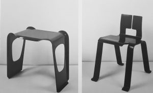 table empilable chaise ombra charlotte perriand