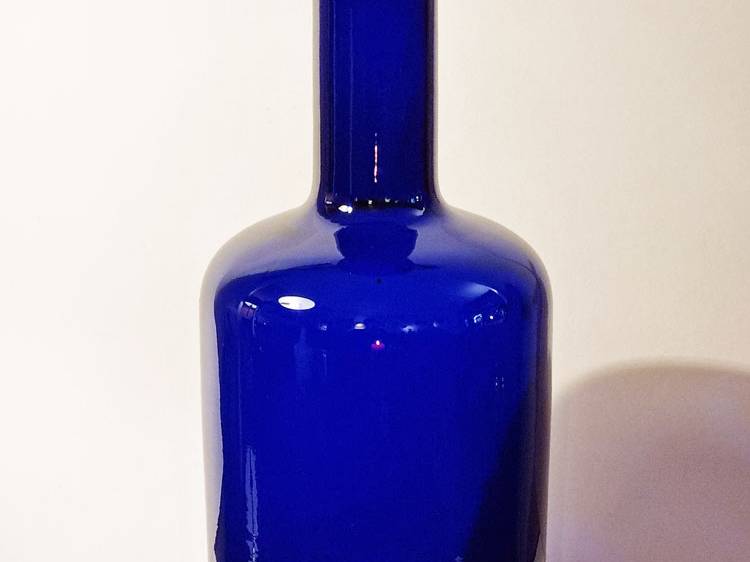 holmegaard-otto brauer-bleu galerie odile vevey
