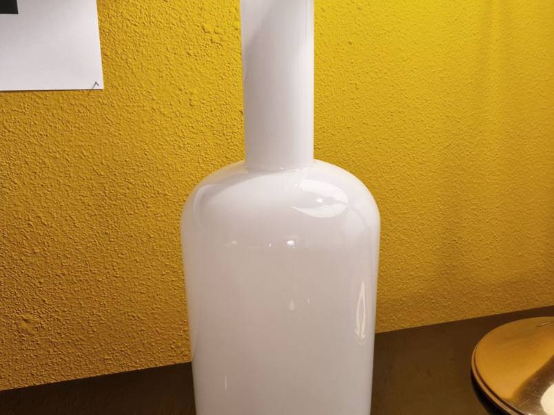 holmegaard-blanc-35cm-brauer galerie odile vevey