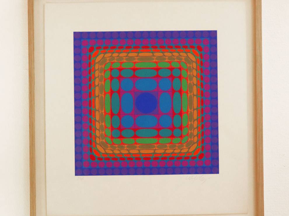 vasarely-koska-sin-serigraphie e.a. galerie odile vevey