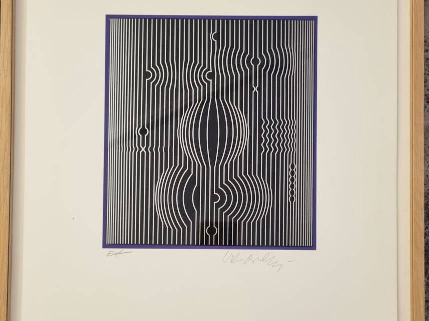 manipur-vasarely-serigraphie galerie odile vevey