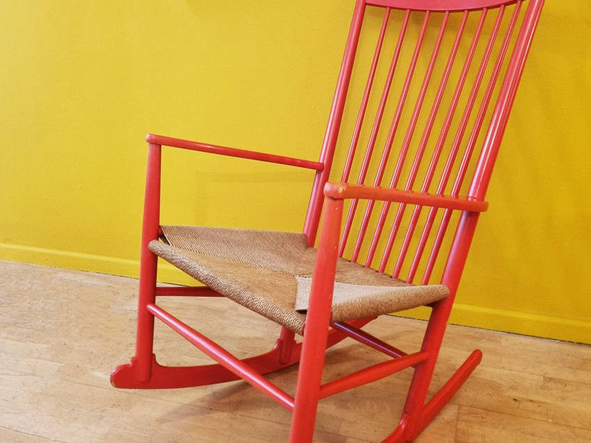 rkc-hans-wegner-orange-1962 galerie odile vevey